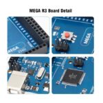 Arduino Mega 2560 Compatible 16U2 ATmega2560 Development Board - Image 3