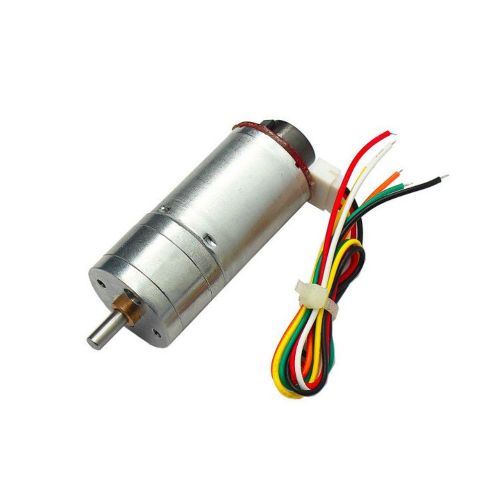 37 JGA25-370 12V 280RPM Encoder Electric Gear Motor - Image 1