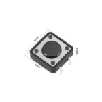 12x12x6 Tactile Tact Mini Push Button Switch - Image 3