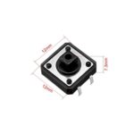 12x12x7.3 Tactile Tact Mini Push Button Switch - Image 2