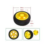 Plastic Wheel for TT Gear Motor - Image 2