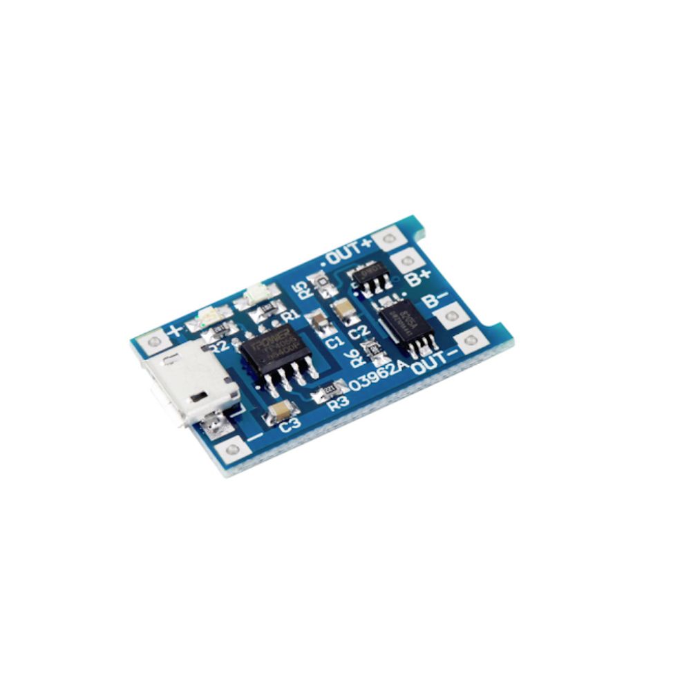 84 TP4056 5V 1A Micro USB 18650 Special Lithium Battery Charging Module (With Protection) - Image 1